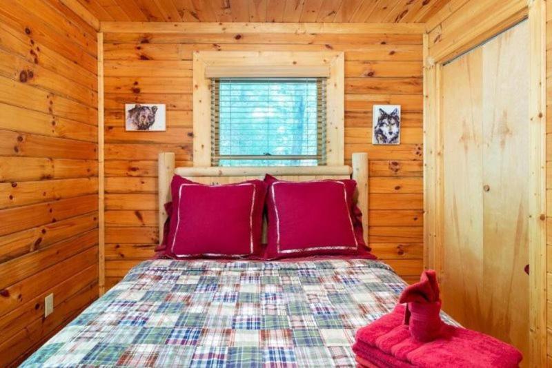 ブルーリッジ山脈 Mountain Spirit Cabin - Fireplace And Hot Tubヴィラ エクステリア 写真